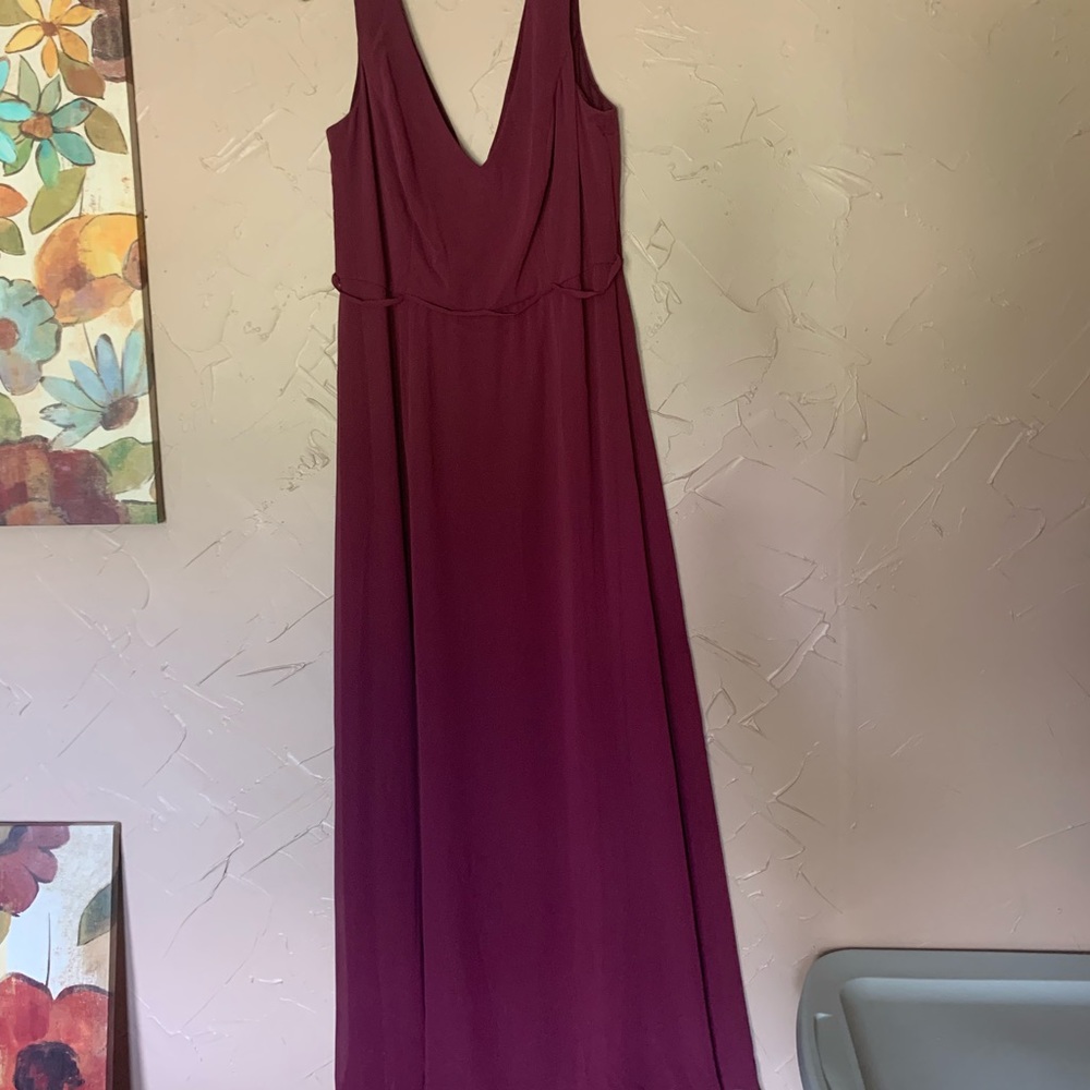 David’s bridal bridesmaid dress